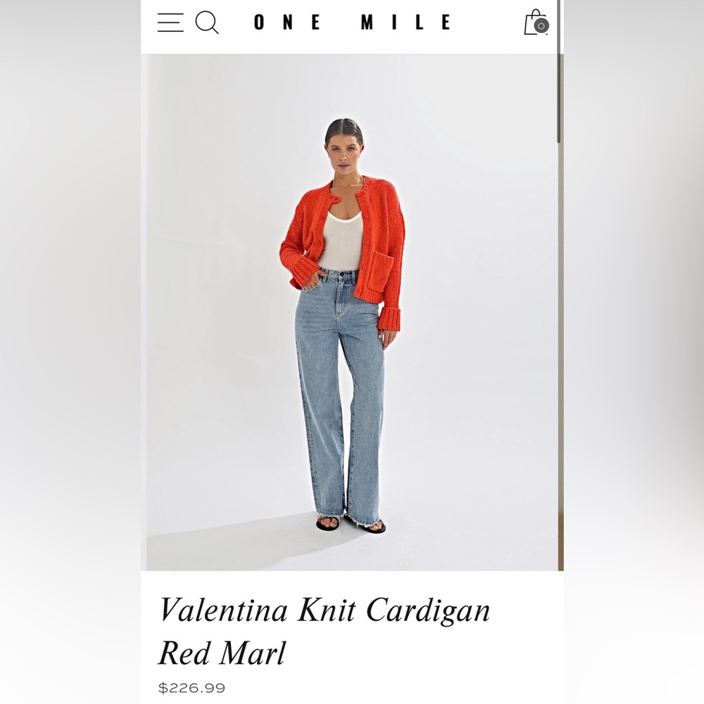 One Mile The Label - Valentina Knit Cardigan